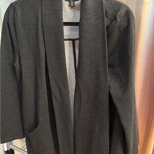 Tribal Black and Gray Women's Blazer